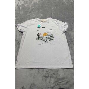 NWT Stitch Fix Hiatus Women's White Size M Desert T Shirt